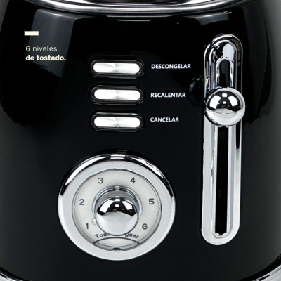 Set Tostadora Botticelli + Pava eléctrica Botticelli Black - Imagen 10