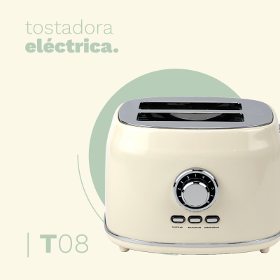 Tostadora Eléctrica Van Gogh Beige - Imagen 5