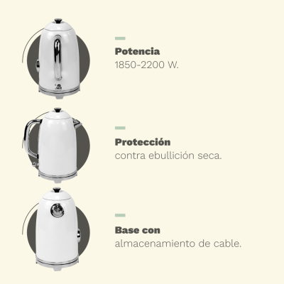 Pava Eléctrica Dalí White - Imagen 10