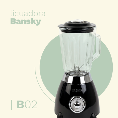 Licuadora Eléctrica Bansky Black - Imagen 2