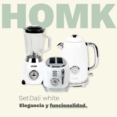 Set Tostadora Dalí White + Pava eléctrica Monet + Licuadora Bansky - Imagen 6