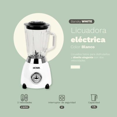 Set Tostadora Dalí White + Pava eléctrica Monet + Licuadora Bansky - Imagen 3