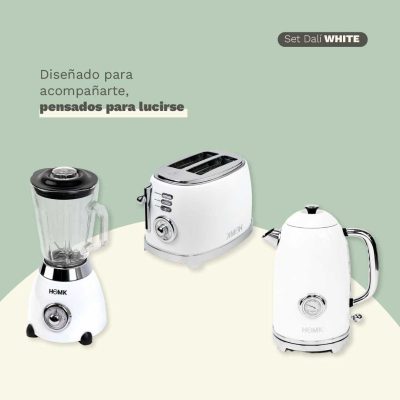 Set Tostadora Dalí White + Pava eléctrica Monet + Licuadora Bansky - Imagen 9